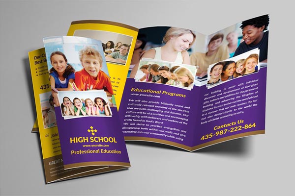 Kindergarten Brochure Templates | 21+ Free & Premium PSD | Ai |  Vector | EPS | Word | Doc Formats Download